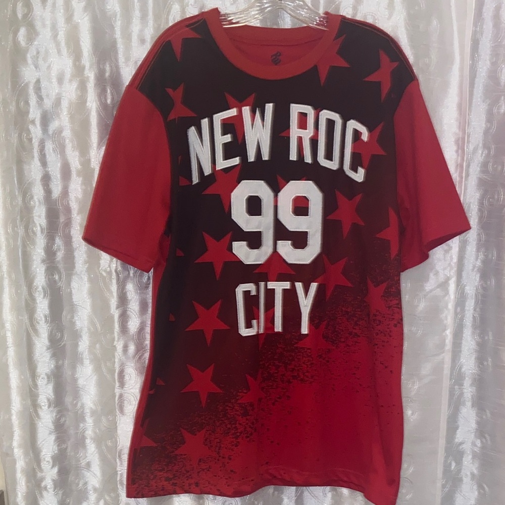 Rocawear Classics Red and Black New Roc City Jersey Men’s Size 2XL 🔥 YB2